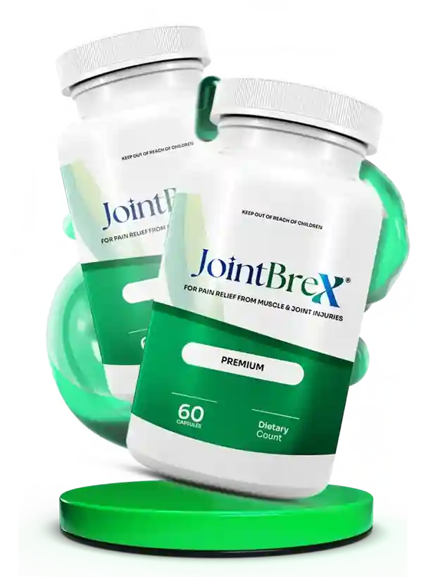 JointBrex Premium Joint Relief Formula – 60 Capsules per Bottle, FDA-Registered, GMP Certified, Made in USA